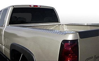 QMI Diamond Plate Bed Caps No Stake Holes 94-01 Dodge Ram SB - Click Image to Close